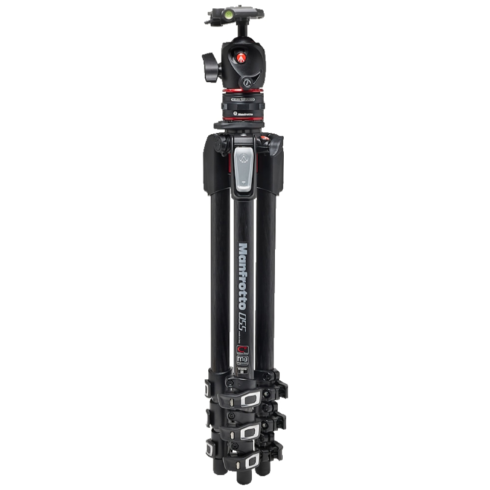 Manfrotto 055 Carbon 4-Section Tripod with XPRO Ball Head + MOVE