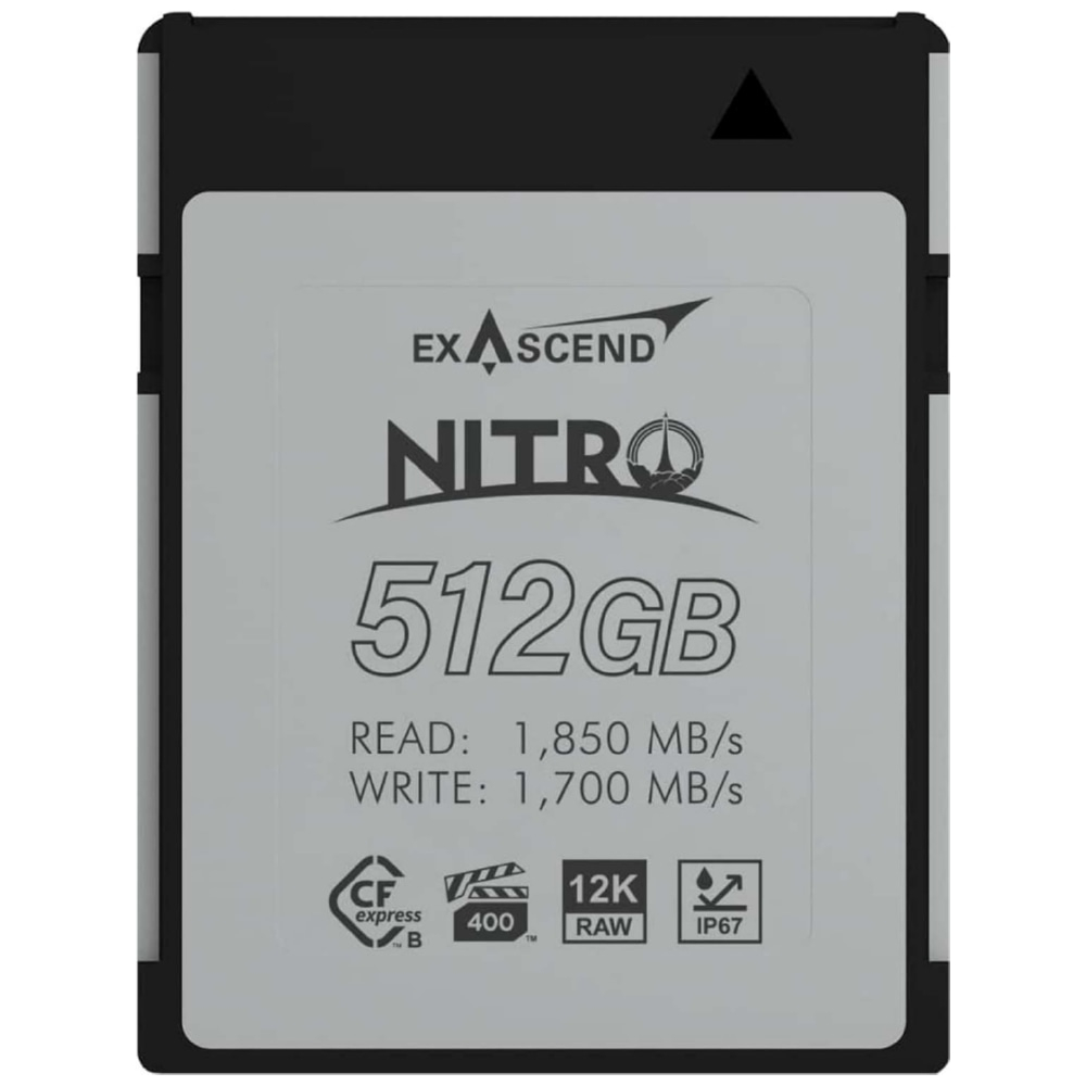 Exascend Nitro Cfexpress(Type B) 512GB