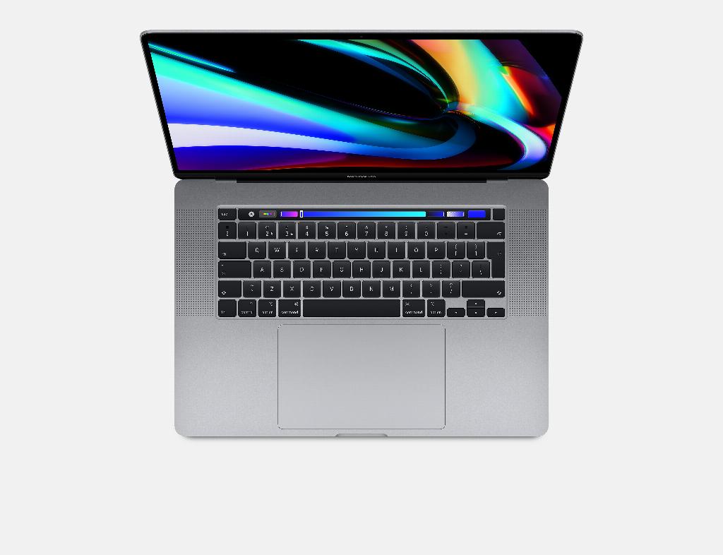 Refurbished MacBook Pro 16 inch Touchbar 2.3 16 GB 1 TB Space Gray Zichtbaar gebruikt