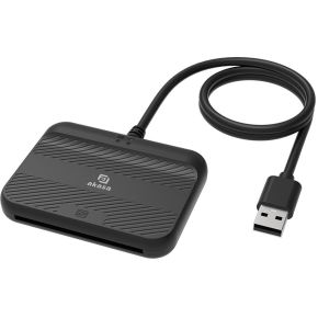 Akasa AK-CR-14BK smart card reader Binnen USB USB 2.0 Zwart