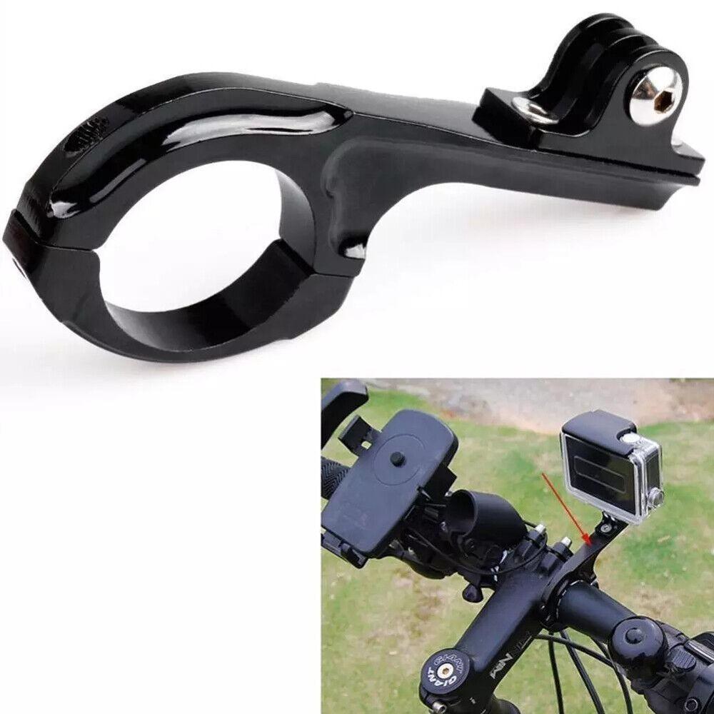 Hzyunming Camera Accessoires Ring Sluiting Voor Go Pro HD Hero Fietsstuur Bar Mount Adapter Camera Stand zwart