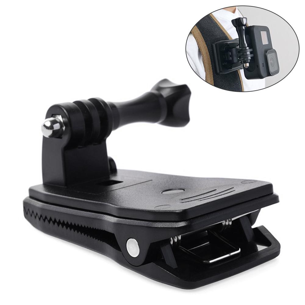 Consumer electronic products 360 graden tas riem clip roterende riem rugzak clip klem mount geschikt voor GoPro Hero 9 8 7