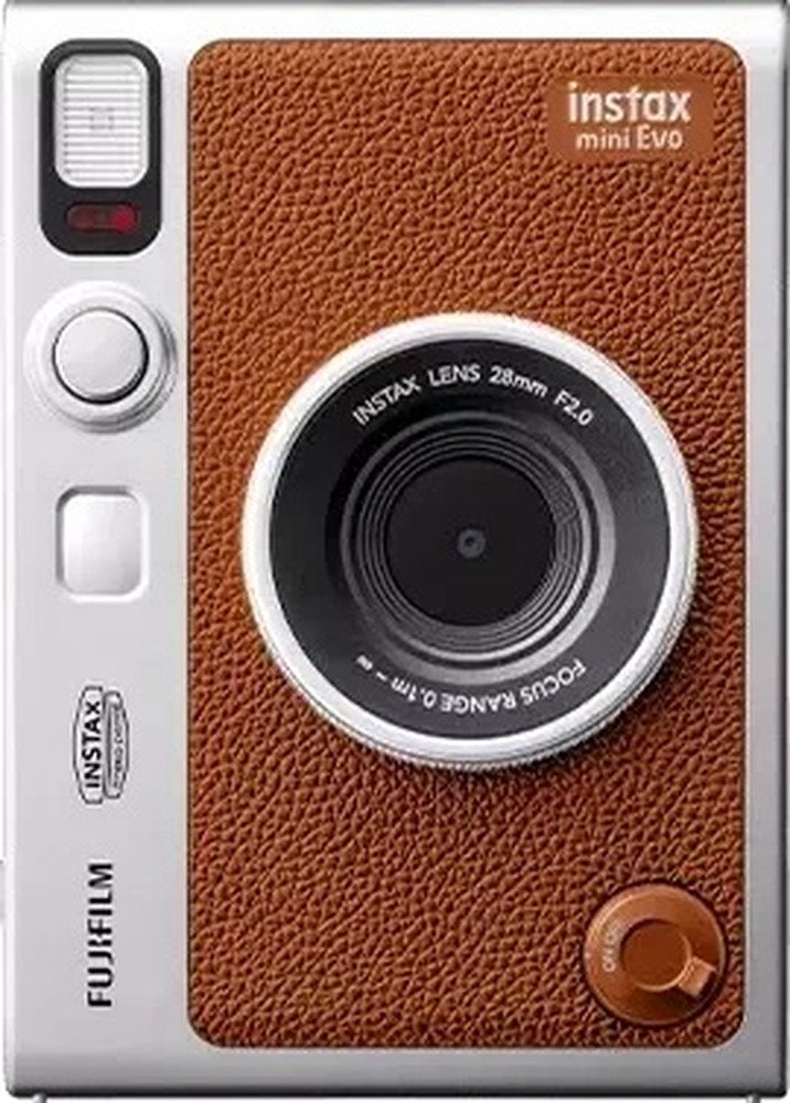 Fuji film Instax Mini Evo Bruin | Instant camera's | 4547410520408