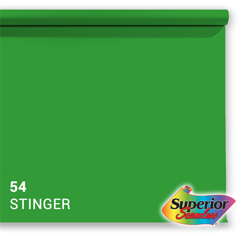 Superior Achtergrondpapier 54 Stinger Chroma Key 2,18 x 11m