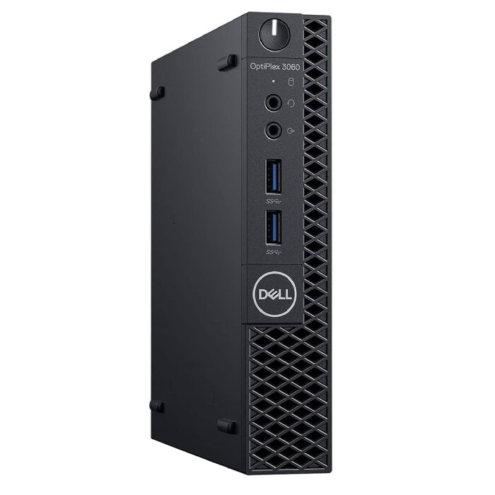 Dell Optiplex 3060 Micro USFF - Intel Core i7-8e Generatie - 16GB RAM - 480GB SSD - Windows 11