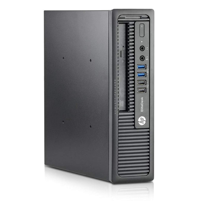 HP EliteDesk 800 G1 USFF - Intel Core i3-4e Generatie - 8GB RAM - 120GB SSD - Windows 10