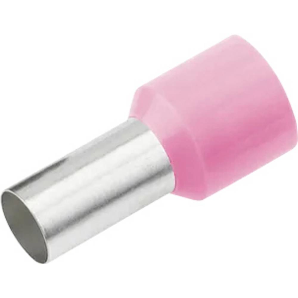 Cimco 187105 Adereindhulzen 0.34 mm² Deels geïsoleerd Roze 100 stuk(s)