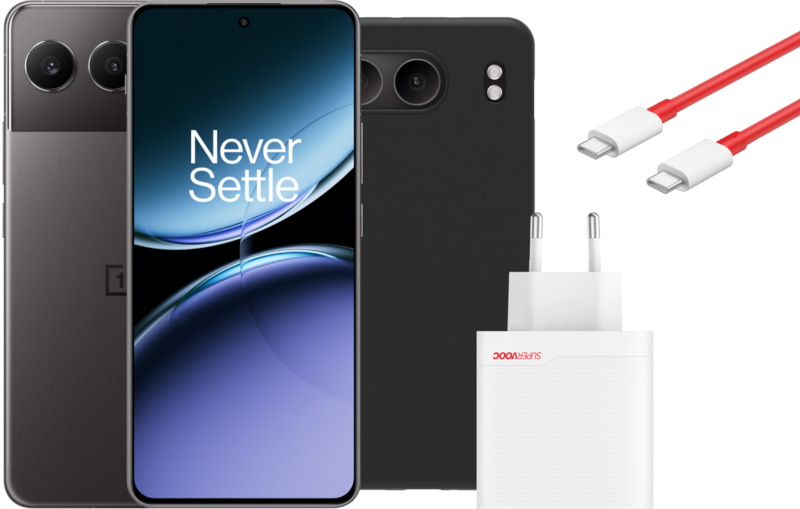 OnePlus Nord 4 256GB Zwart 5G + Accessoirepakket