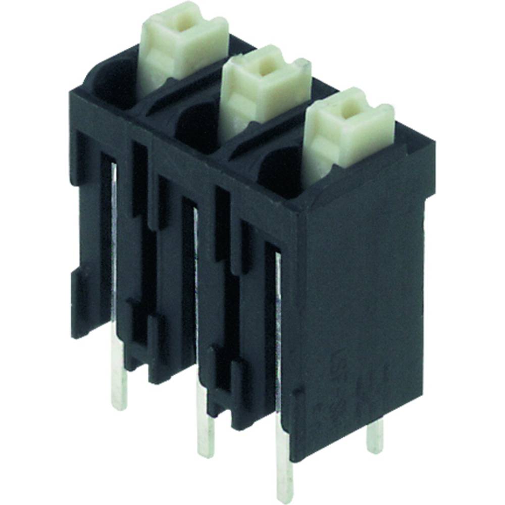 Weidmüller 1876020000 Veerkrachtklemblok 1.5 mm² Aantal polen 2 Zwart 175 stuk(s)