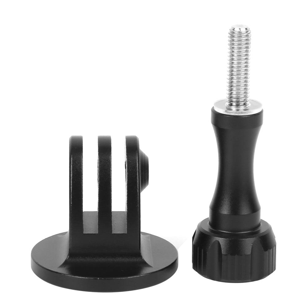 Andoer Voor GoPro Action Camera-adapter met moer, aluminiumlegering montage-installatiebasis