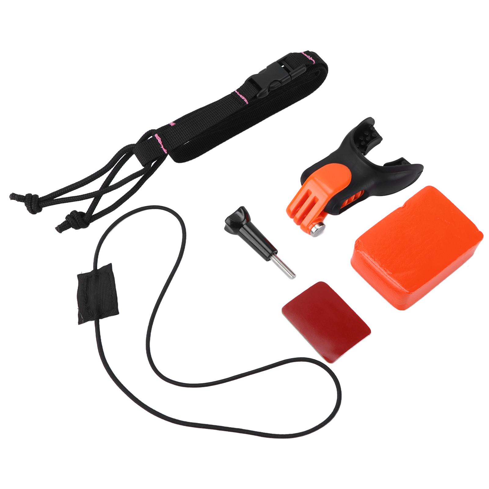Andoer Mondstukhouderadapter voor actiecamera, universeel en ergonomisch surfen