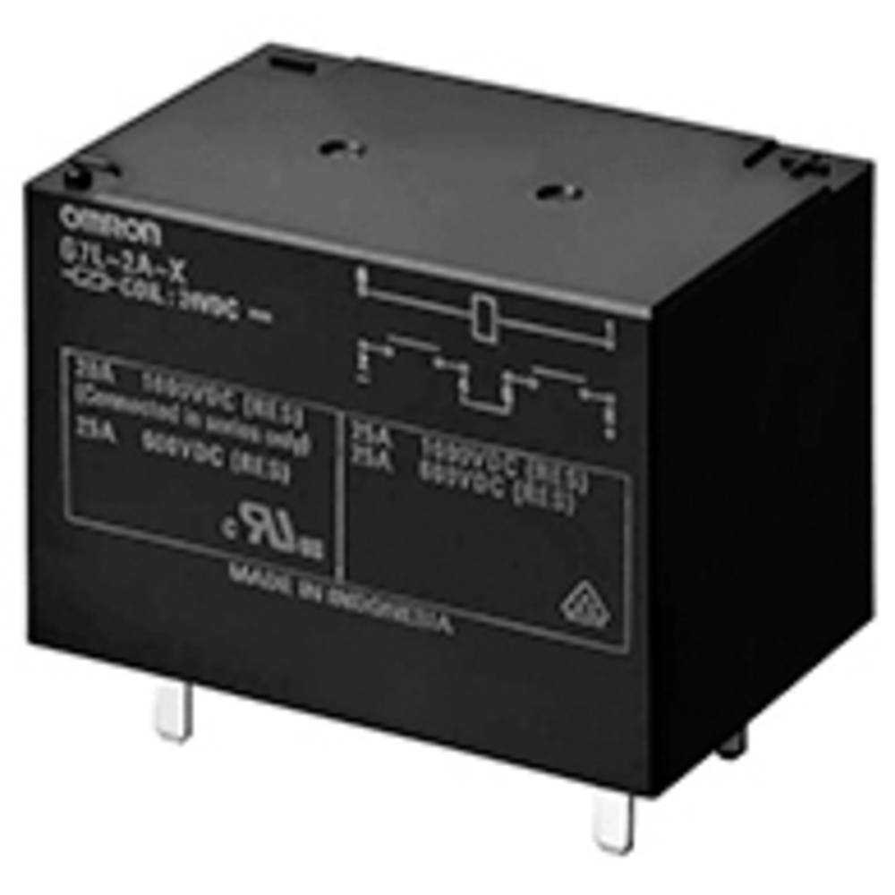 Omron G7L-2A-X-L-DC12 Powerrelais 12 V/DC 20 A 2x NO 1 stuk(s) Bag