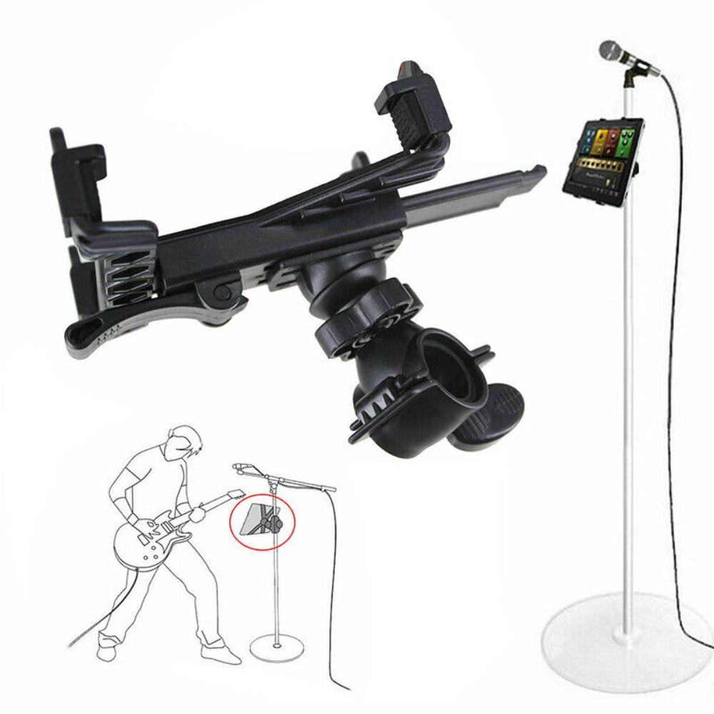 SHwangqi Stuurmicrofoonstandaardhouder Draaibare standaard Tablethouder Muziekstandaardklem voor iPad Tablet