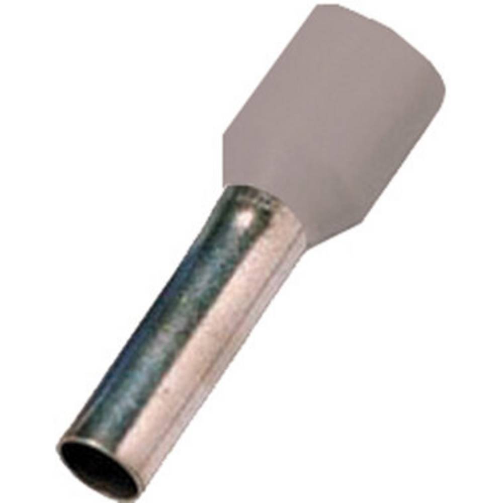 Intercable 180743 Adereindhulzen 0.75 mm² Deels geïsoleerd Grijs 1 stuk(s)