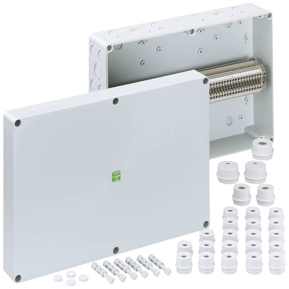 Spelsberg RKi 4/50-50x4q Serieklemmen-behuizing 254 x 360 x 111 Kunststof Grijs 1 stuk(s)