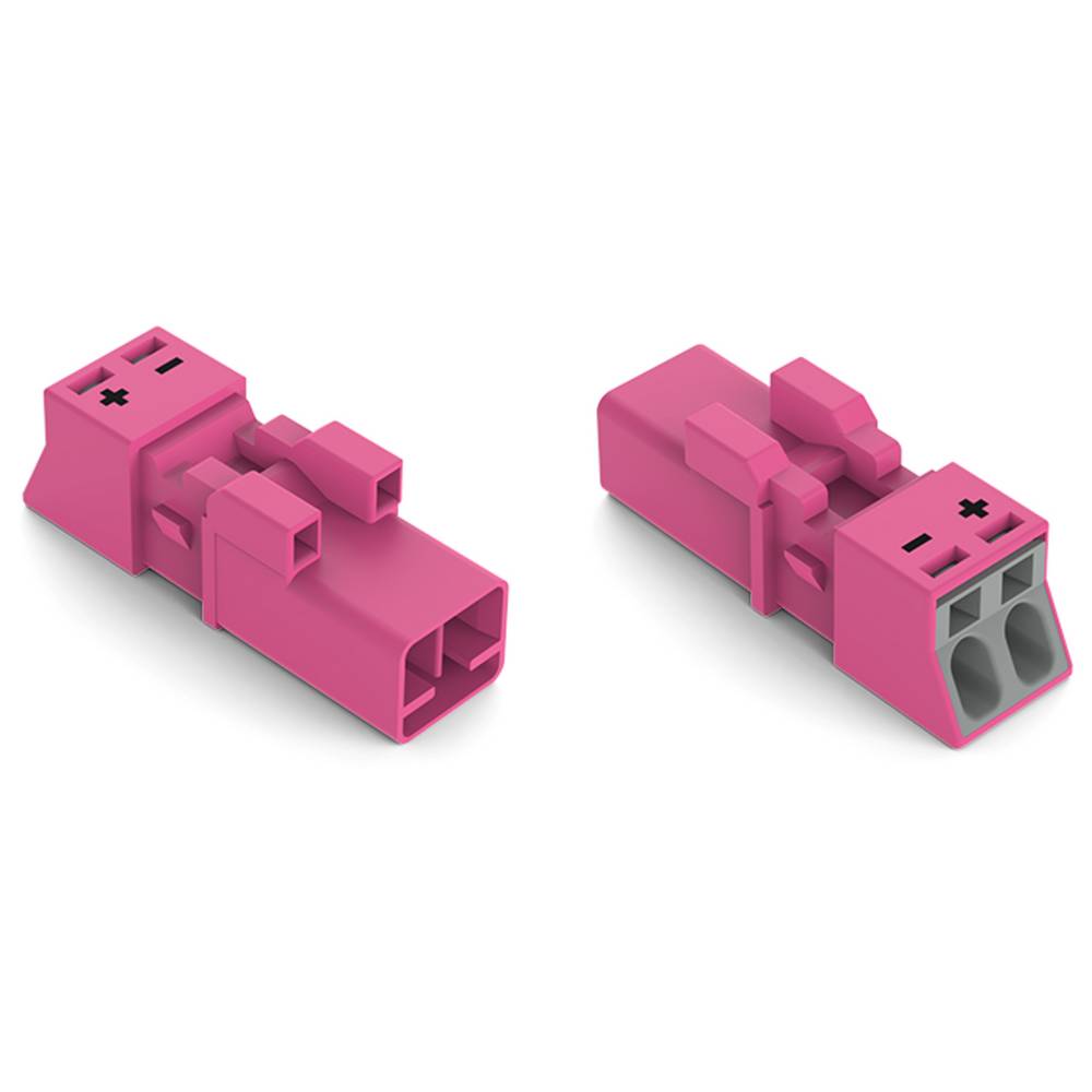 WAGO 890-292/082-000 Netstekker 890 Stekker Totaal aantal polen: 2 16 A Pink 50 stuk(s)