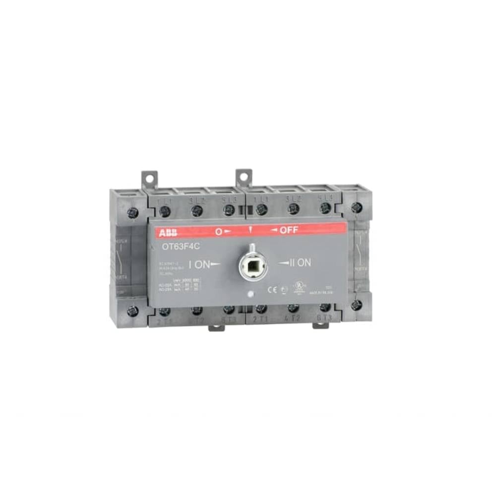 ABB OT63F4C Omkeerschakelaar 63 A 750 V Zwart 1 stuk(s)