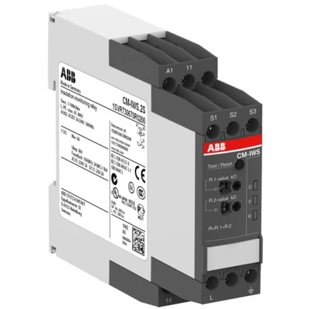 ABB CM-IWS.2S Geïsoleerd bewakingsrelais