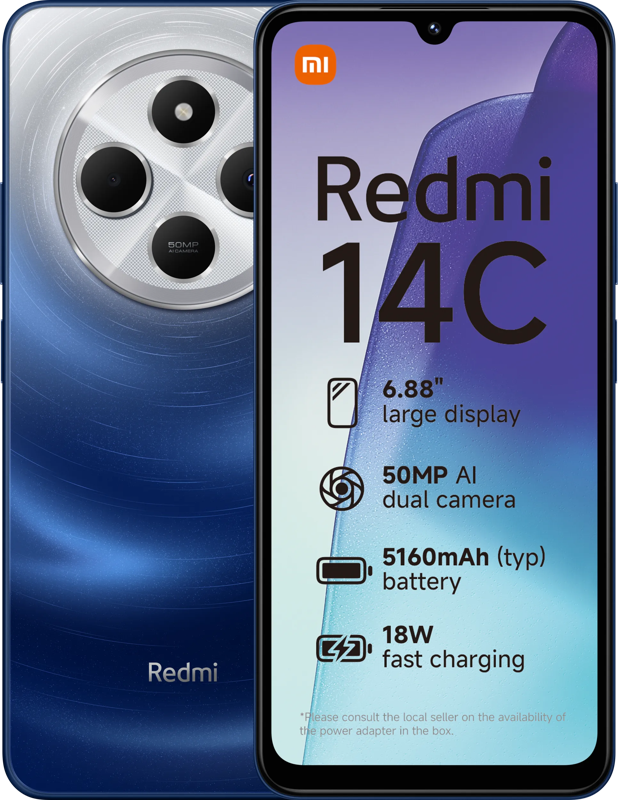 Xiaomi Redmi 14C 128GB Blauw 4G