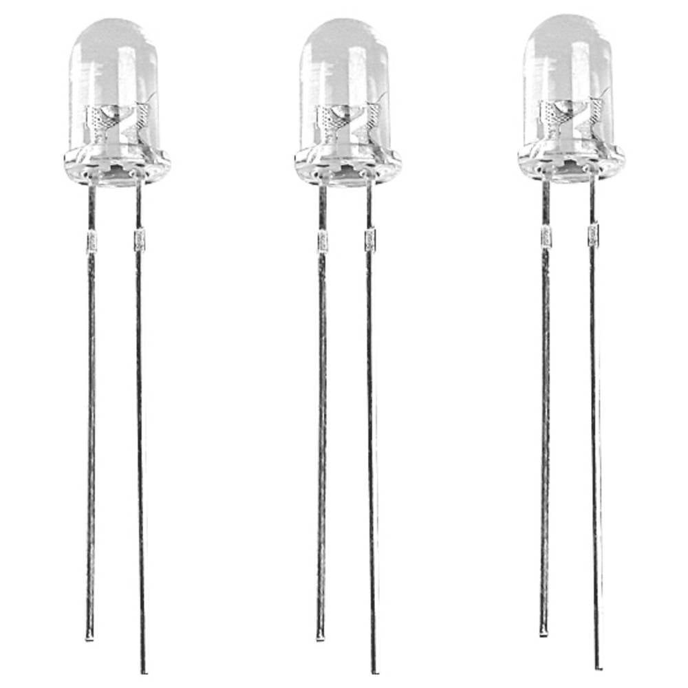 Lite-On LTW2S3D8 Bedrade LED Wit Koepelvormig 5 mm 17.000 mcd 15 ° 20 mA 3.3 V Bulk