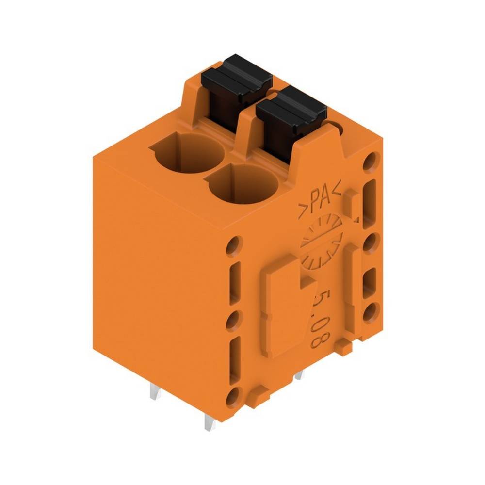 Weidmüller 1331080000 Veerkrachtklemblok 2.5 mm² Aantal polen 2 Oranje 130 stuk(s)