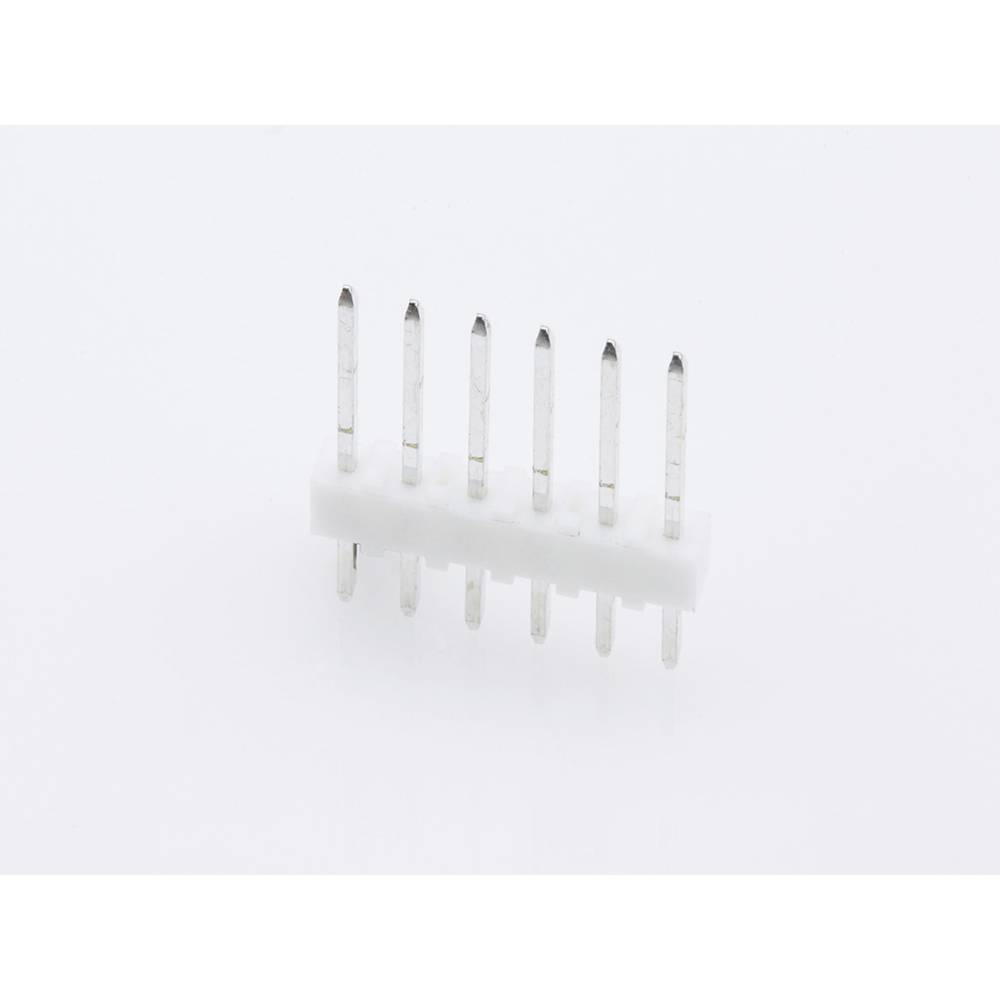 Molex 22032061 Male header, inbouw (standaard) Totaal aantal polen 6 Rastermaat: 2.54 mm 1 stuk(s)