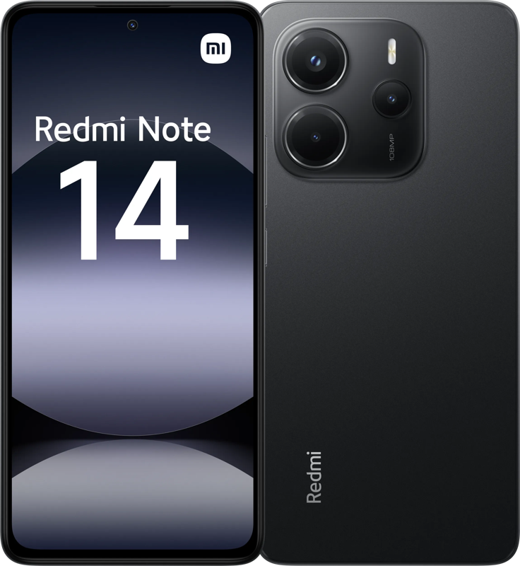 Xiaomi Redmi Note 14 256GB Zwart 4G