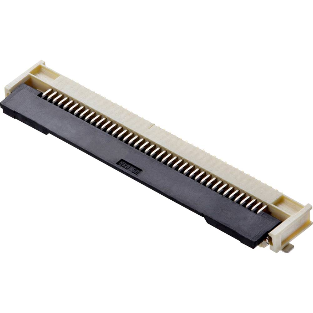 Molex 505110-5091 FFC/FPC-aansluiting Totaal aantal polen: 50 Rastermaat: 0.5 mm Inhoud: 1 stuk(s) Tape on Mini reel