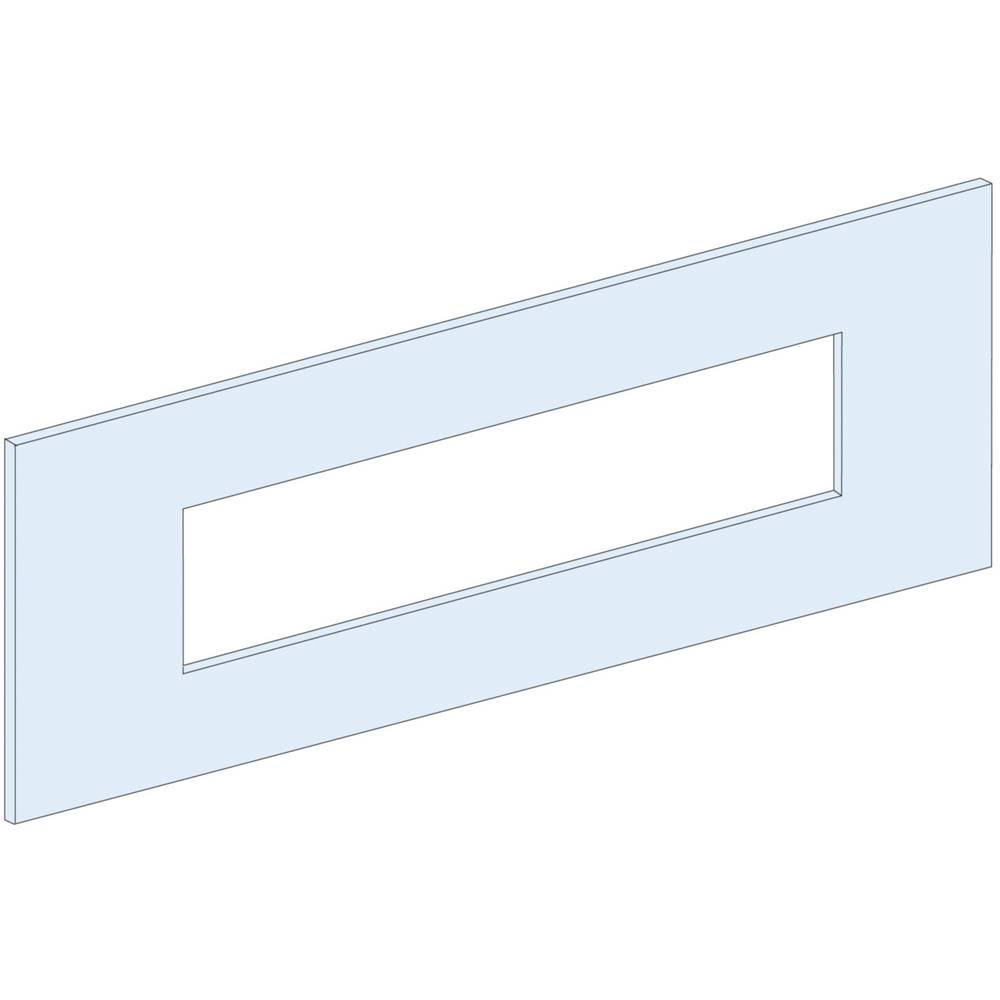Schneider Electric PrismaSeT-P, frontplaat, 2x Compact NSX/NSX Vigi400-630 3-4-polig, verticaal, breedte = 650 mm, hoogte = 7 modules 1 stuk(s)