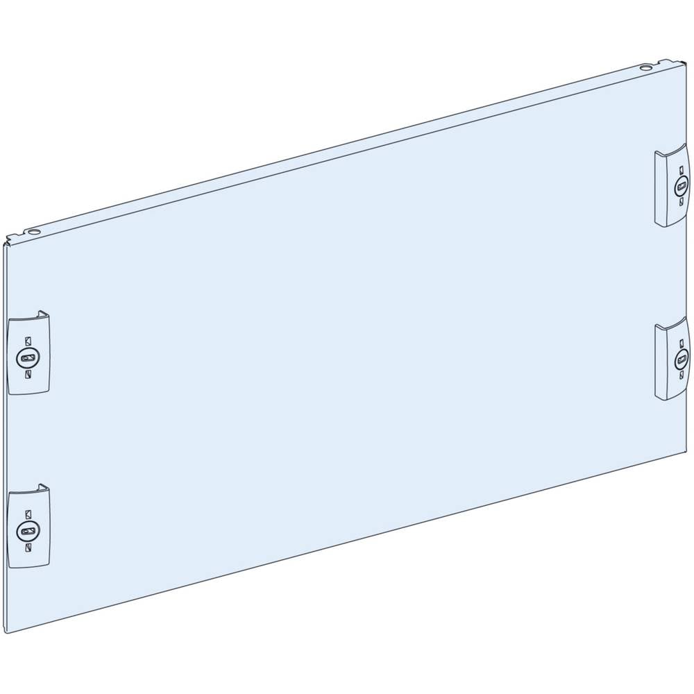 Schneider Electric PrismaSeT-P, frontplaat, zonder uitsparing, breedte = 650 mm, hoogte = 9 modules 1 stuk(s)