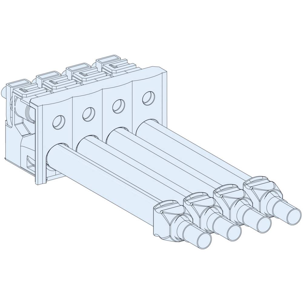 Schneider Electric PrismaSeT-P, Linergy BW, verzamelrailaansluitblok, 160A, 4-polig, lengte = 150 mm 1 stuk(s)
