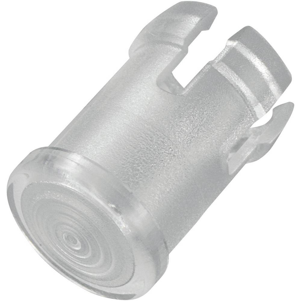 TRU COMPONENTS Transparante lichtkap geschikt voor LEDs van 5 mm, EDK-1C-PCW