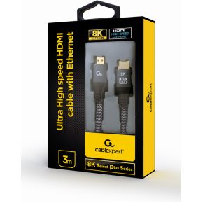 Gembird Ultra High speed HDMI kabel met Ethernet ''8K series'', 3 m