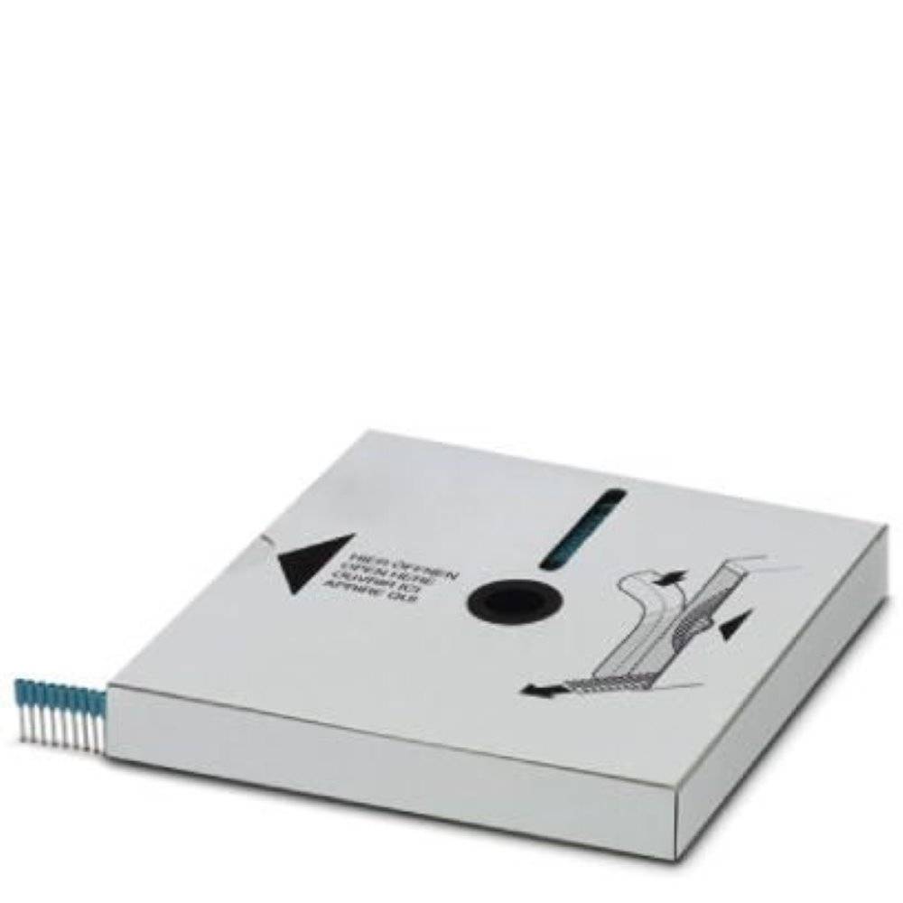 Phoenix Contact 3240249 Adereindhulzen 0.34 mm² Deels geïsoleerd Turquoise 1000 stuk(s)