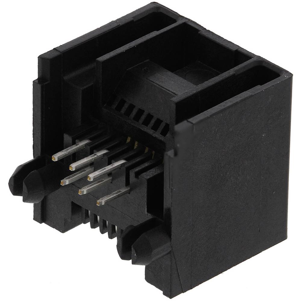 Molex Cat 3 Mod Jack/Plug 438600002 Bus Zwart 1 stuk(s)