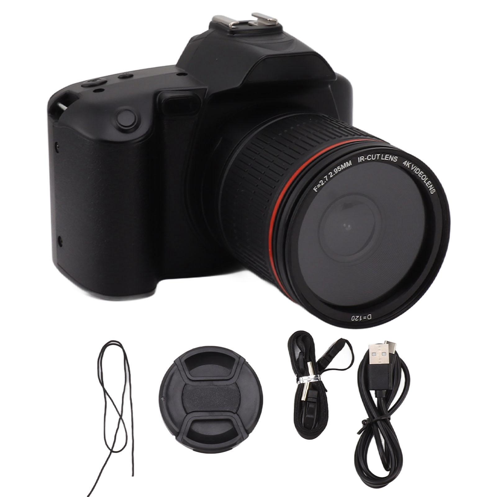 Honor Electronics 3 inch IPS digitale camera 4K 64MP kleurendisplay 16x digitale zoom HD Vlogging digitale camera voor