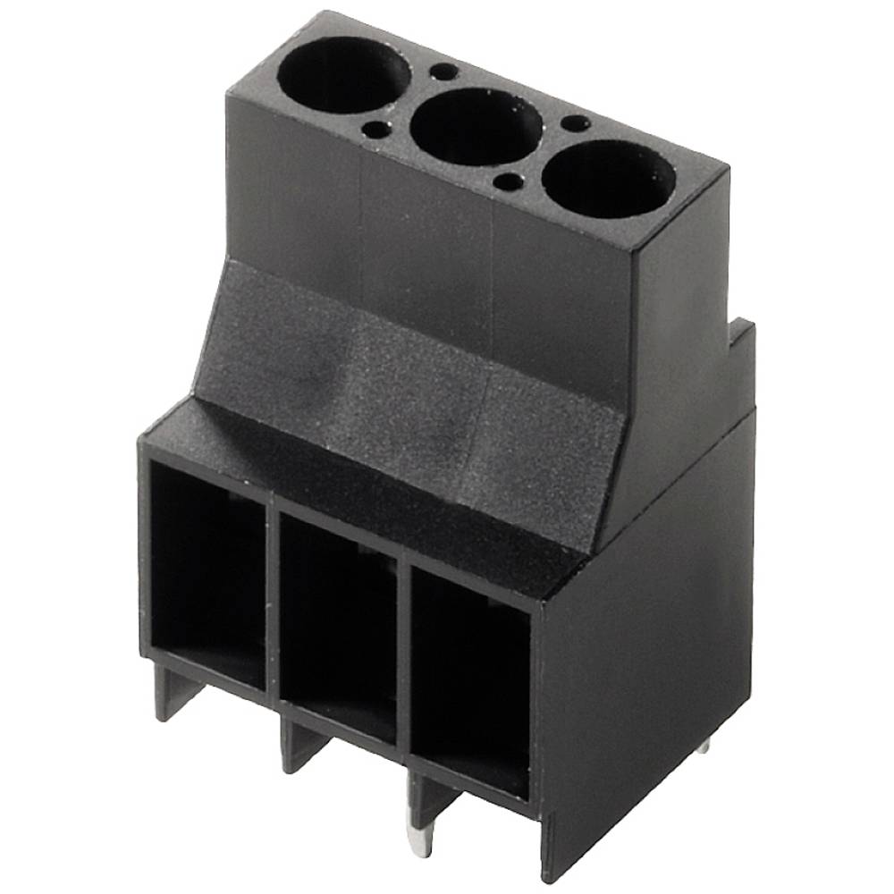 Weidmüller 1356840000 Klemschroefblok 4 mm² Aantal polen 3 Zwart 50 stuk(s)