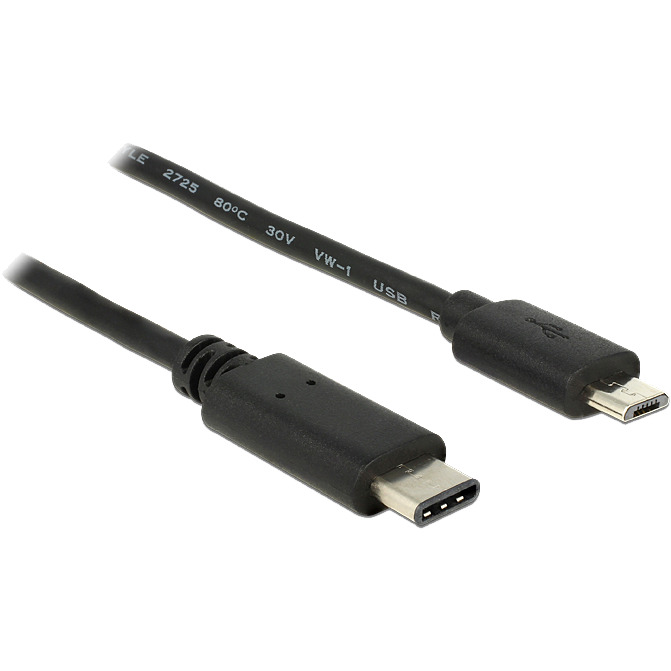 DeLOCK USB-C 2.0 > USB Micro-B Kabel