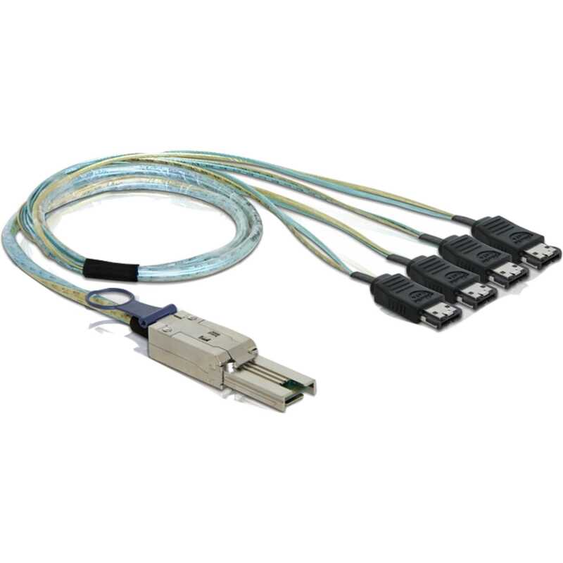 DeLOCK SAS mini 26-Pin > 4x eSATA Adapter