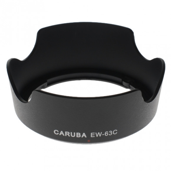 CARUBA Canon EW-63C Zonnekap Zwart