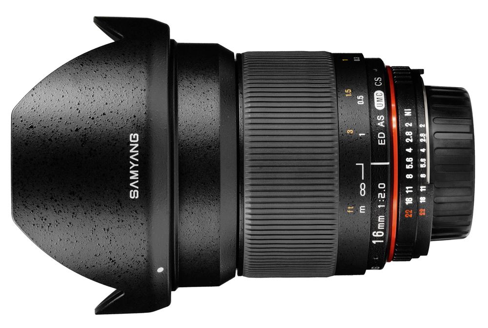 Samyang 16mm f/2.0 ED AS UMC CS Nikon AE