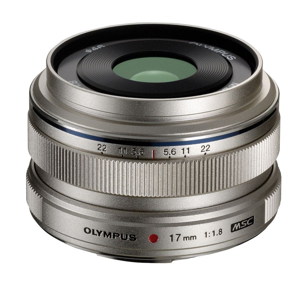 Olympus M.Zuiko Digital ED 17mm f/1.8 - Zilver