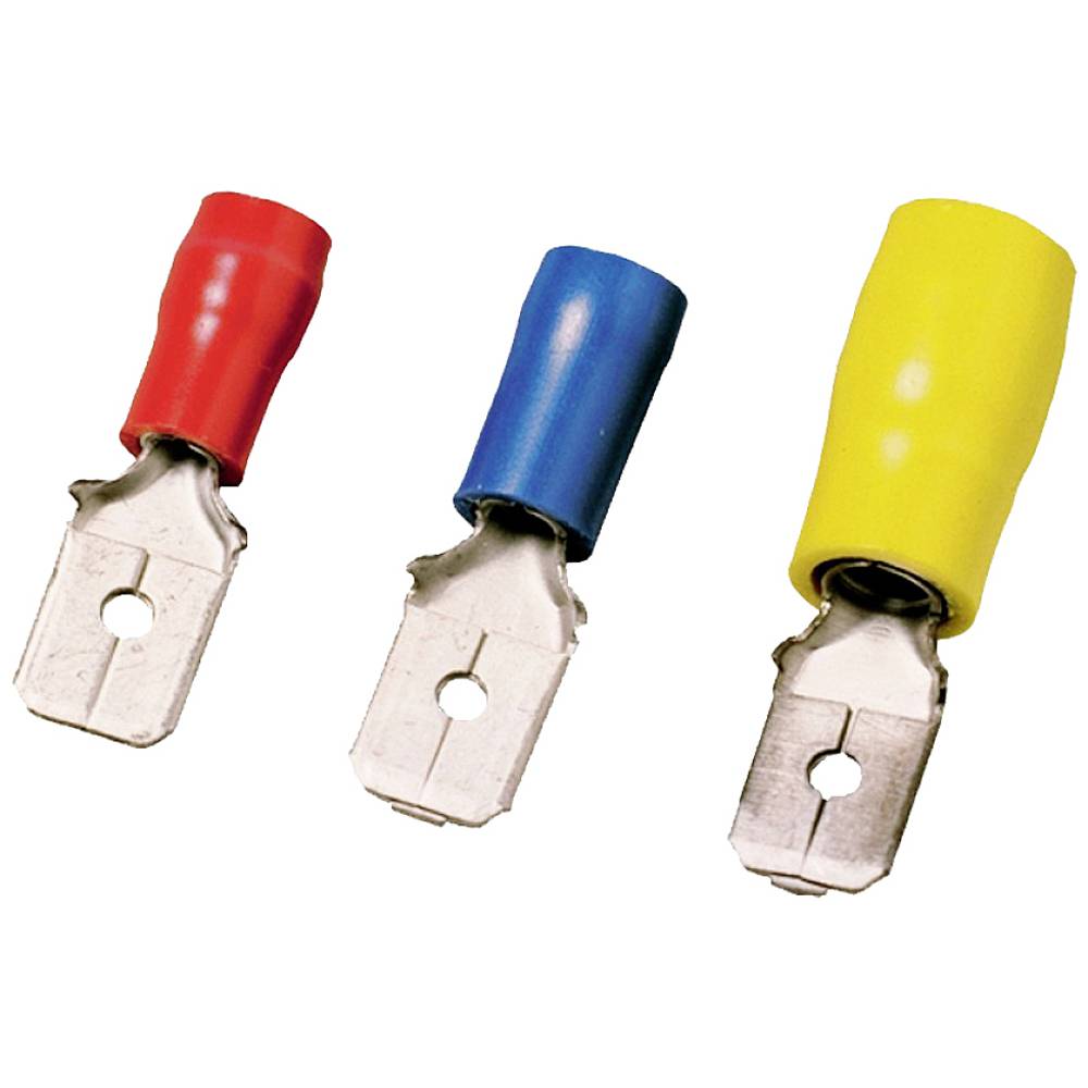 Weidmüller 9200590000 Platte connector Insteekbreedte: 6.3 mm Insteekdikte: 0.8 mm Blauw 100 stuk(s)