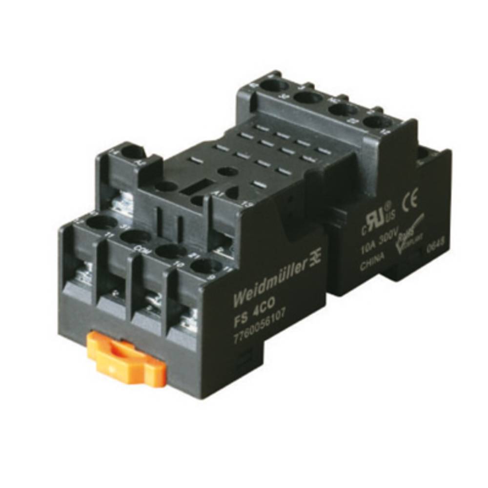 Weidmüller FS 4CO Relaissocket Geschikt voor serie:  serie D-series DRM (l x b x h) 60 x 30.6 x 70 mm 10 stuk(s)