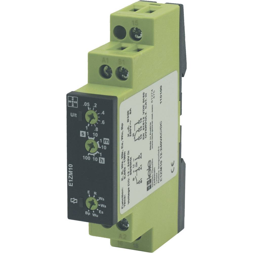 Tele 110200 E1ZM10 24-240VAC/DC Tijdrelais Multifunctioneel 1 stuk(s) 1x wisselcontact