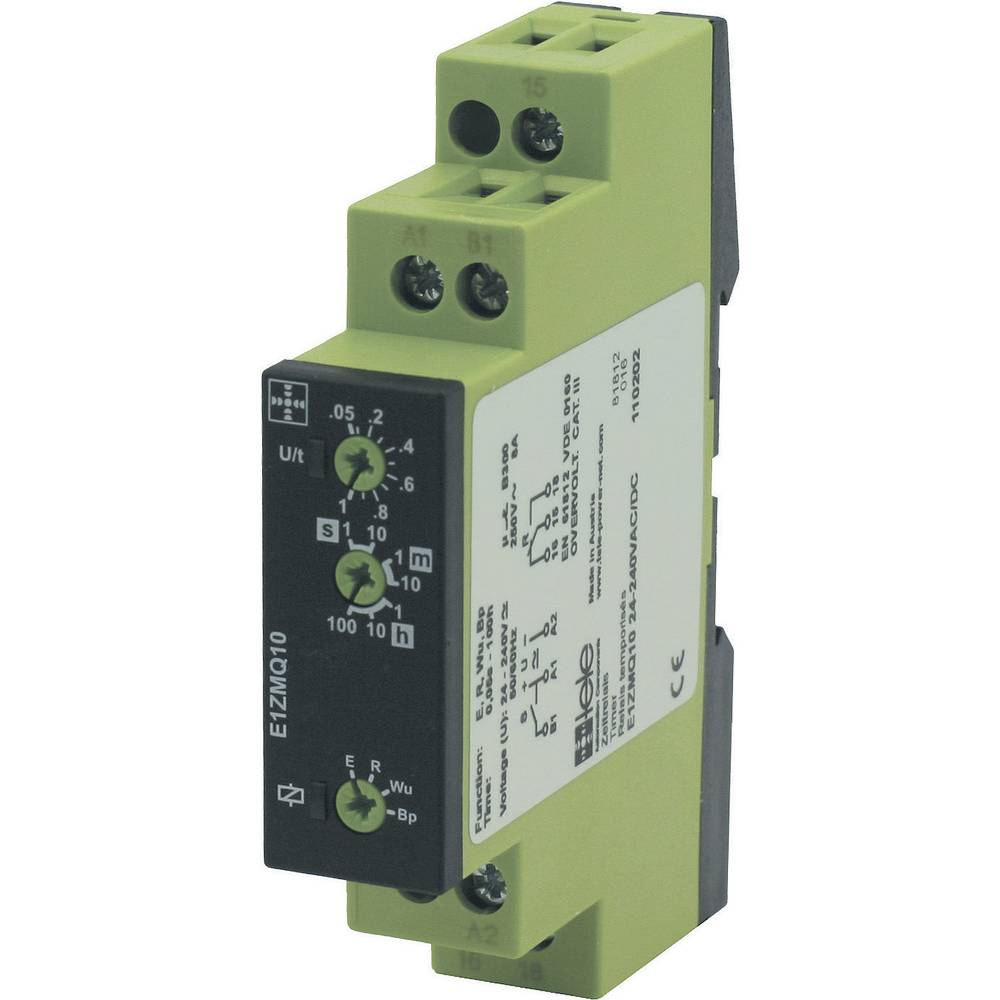 Tele 110202 E1ZMQ10 24-240VAC/DC Tijdrelais Multifunctioneel 1 stuk(s) 1x wisselcontact