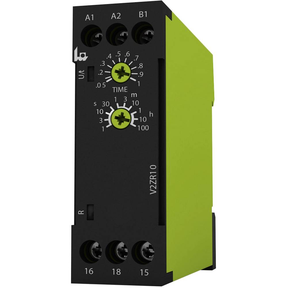 Tele 125120 V2ZR10 24-240V AC/DC Tijdrelais Monofunctioneel 1 stuk(s) Tijdsduur: 0.05 s - 100 h 1x wisselcontact