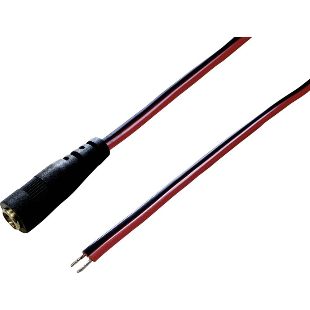 BKL Electronic ;072062;Laagspannings-aansluitkabelLaagspanningsbus - Open kabeleinde;5.5 mm;2.1 mm;2.1 mm;2.00 m1 stuk(s)