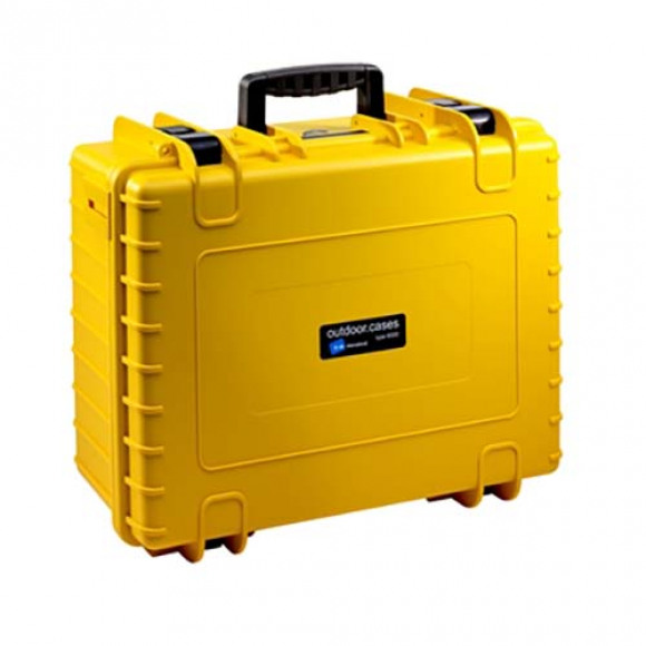 B&W Outdoor.cases Type 6000 Yellow / Divider