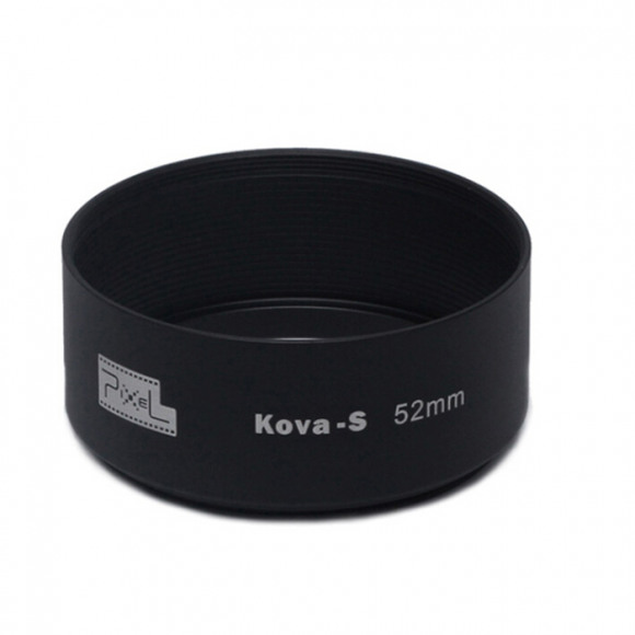 PIXEL Kova-S Metal lenshood 52mm